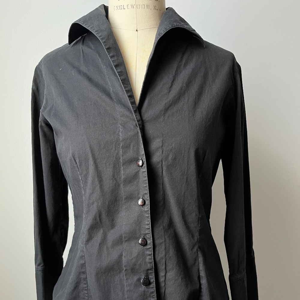 Anne Fontaine Button-Up Blouse